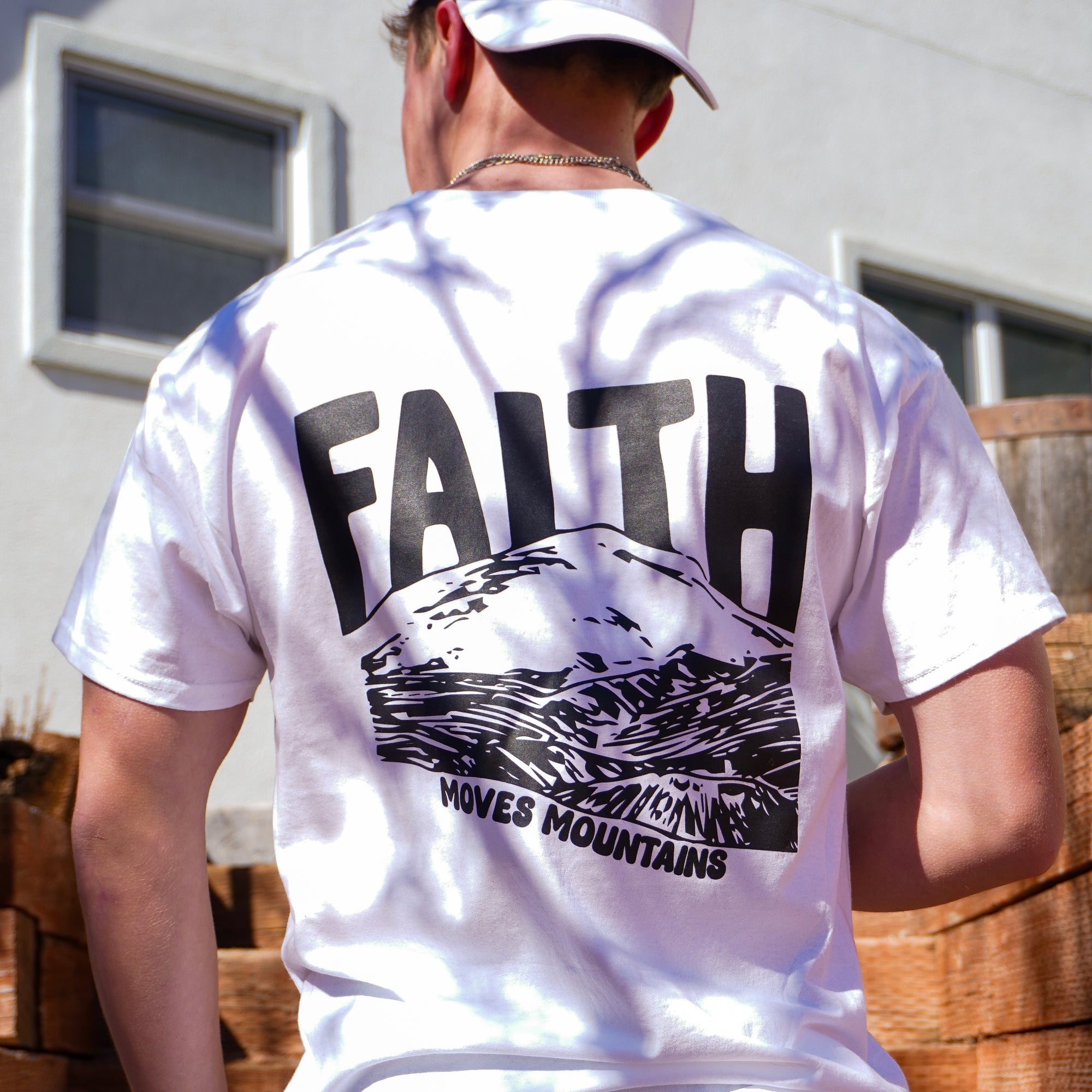 Faith Moves Mountains Tee