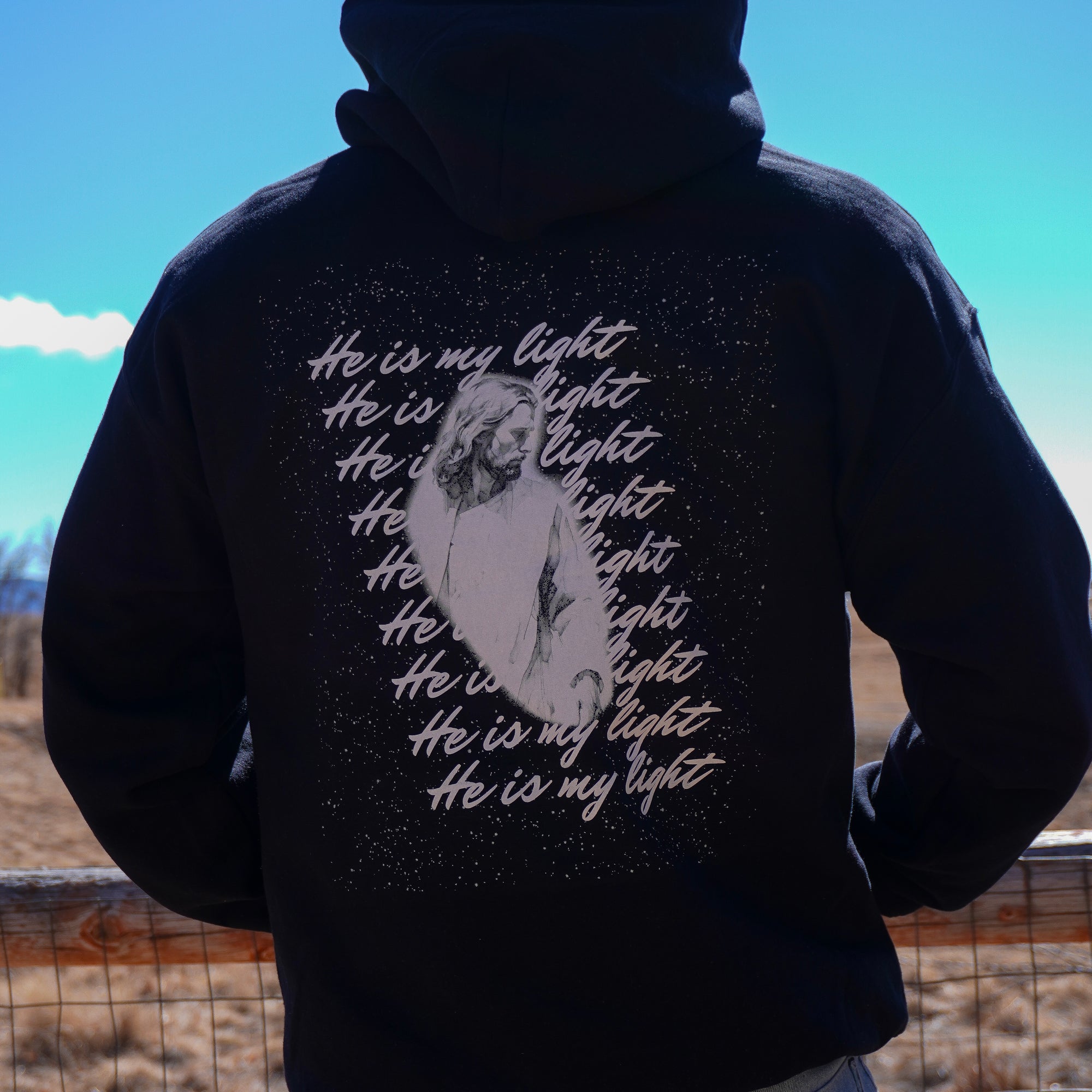He Is My Light Hoodie