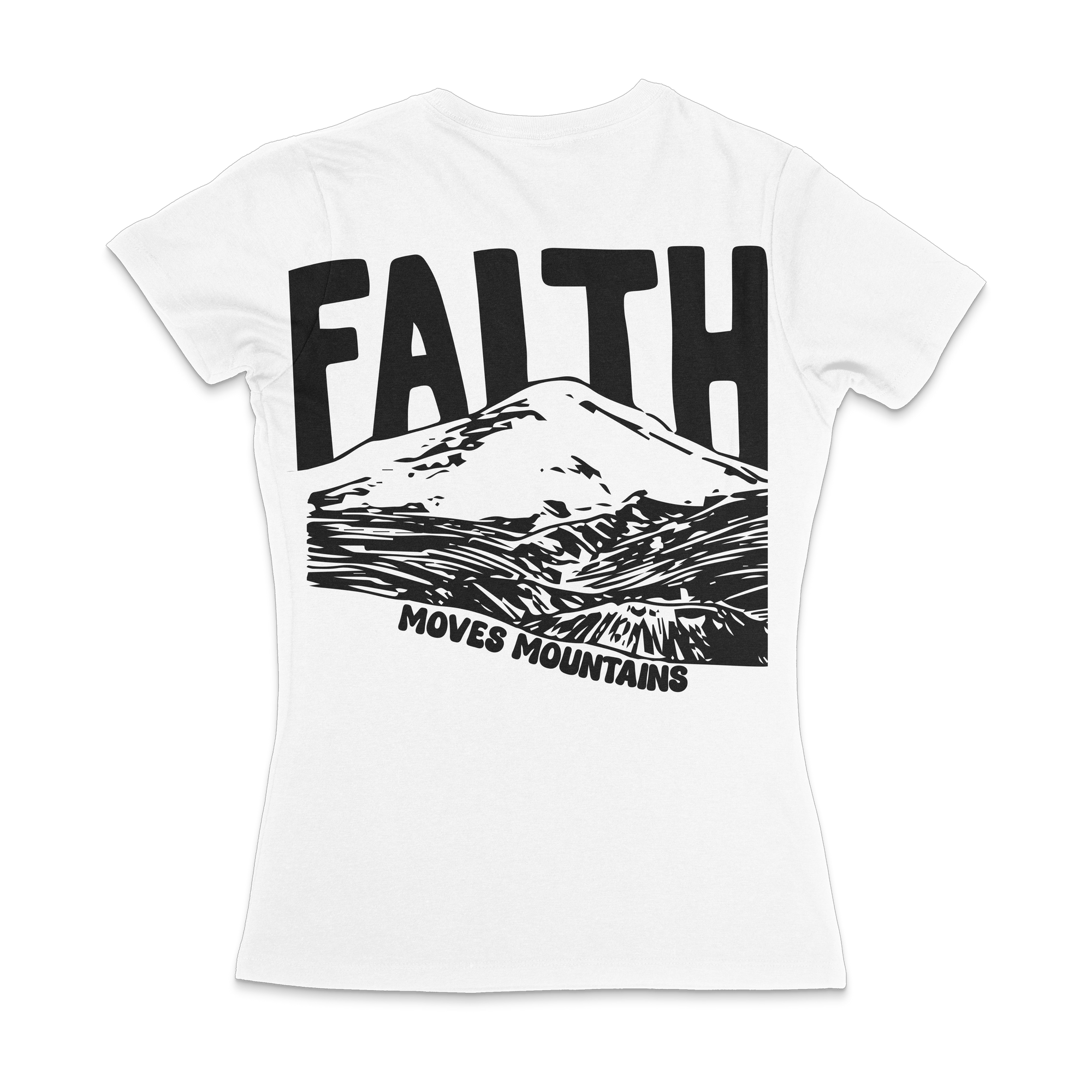 Faith Moves Mountains Women's Tee