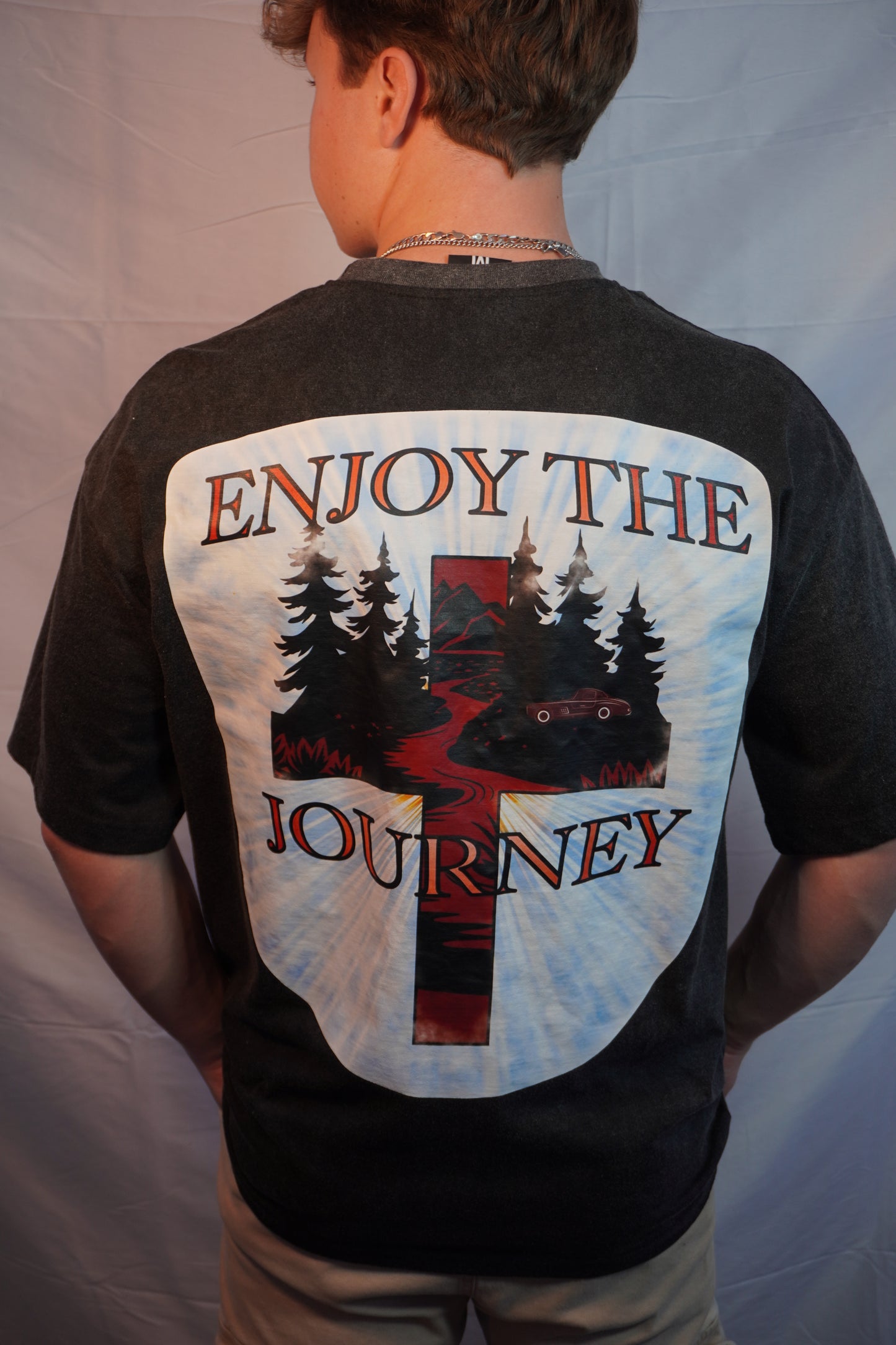 Enjoy The Journey Oversized Tee